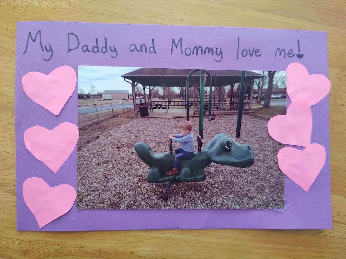 Mommy and Daddy Love Me Picture